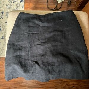 Abercrombie Scarlett Linen Blend Mini Skort
